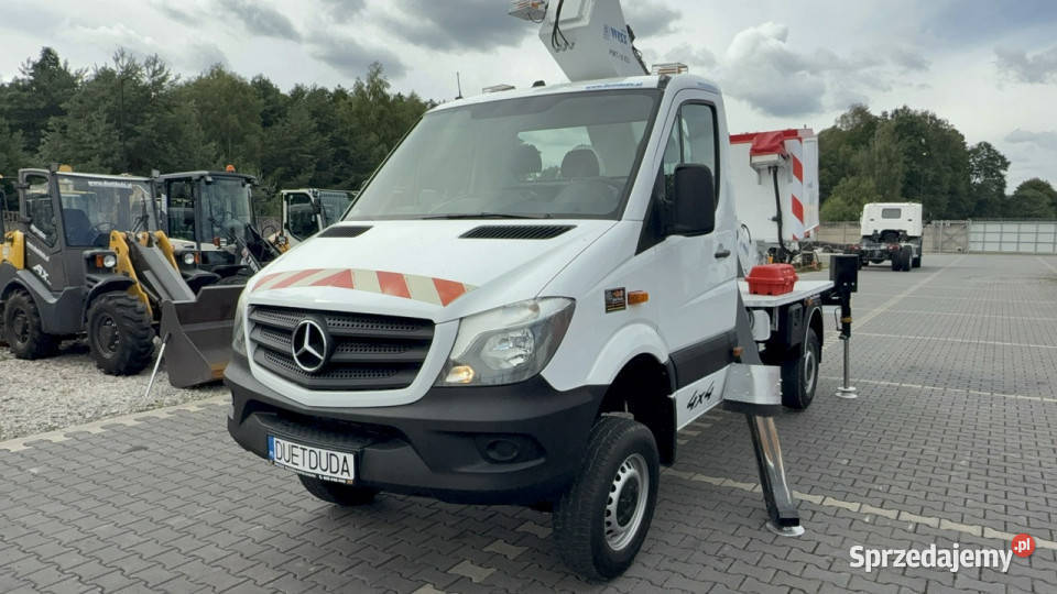 Mercedes Sprinter 316 CDI 4X4 PODNOŚNIK KOSZOWY wspomaganie kierownicy Mercedes-Benz