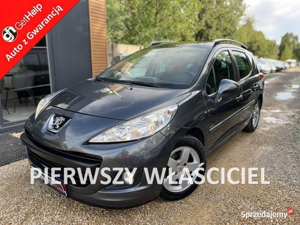 Peugeot 207 SW 14 1wł Klima Panorama Alu El Częstochowa sprzedam