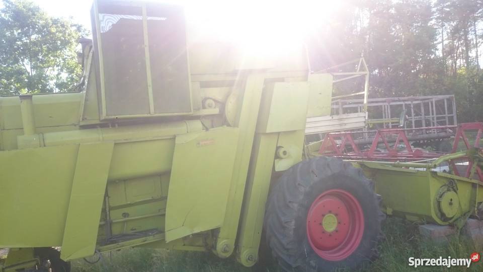 Kombajn class zbożowy pęknięta rama Ponurzyca