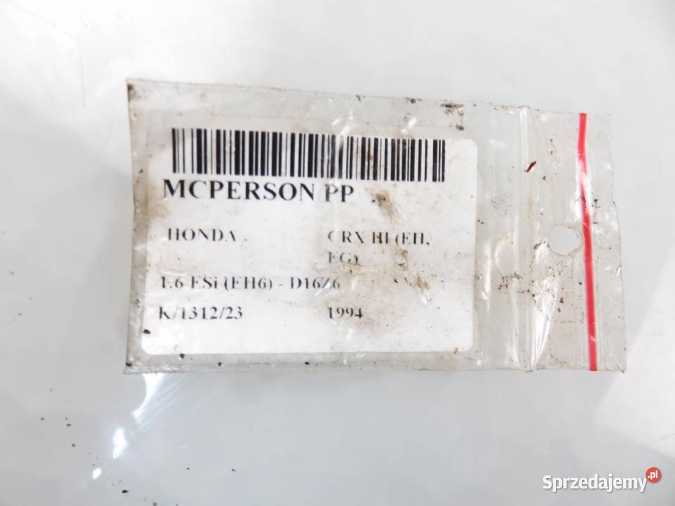 MCPERSON PRAWY PRZEDNI HONDA CRX III 16 ESi osobowe