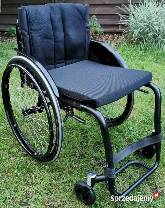 OKAZJA aluminiowy lekki aktywny wózek inwalidzki