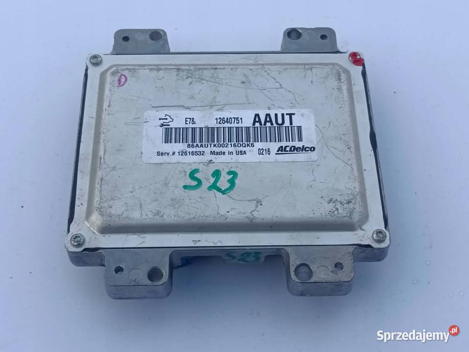 Opel Astra J IV 14 T STEROWNIK KOMPUTER SILNIKA Przemęt