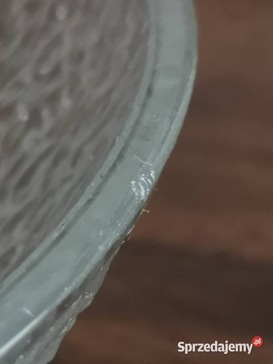 Unikatowa mała szklana patera z lat 6070 Katowice