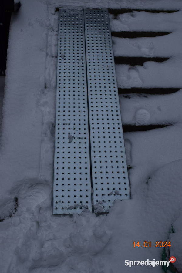 najazd stalowy podjazd rampa 150 Bosutów