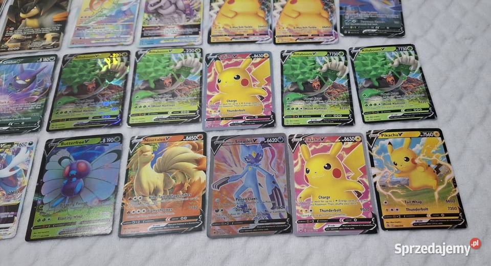 Karty kolekcjonerskie Pokemon 1 Zabawka śląskie Czeladź