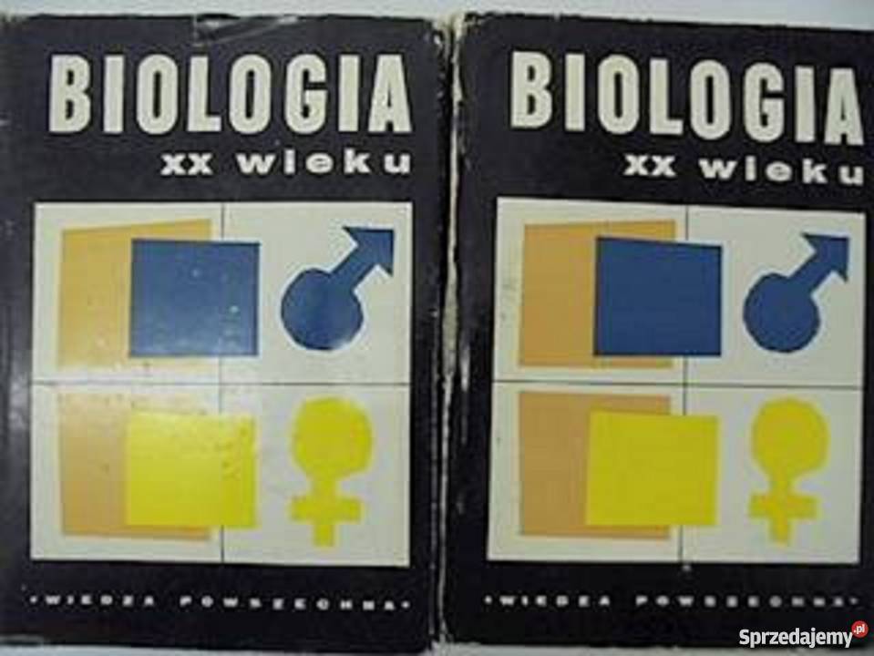 Biologia XX wieku 2 tomy Skowrona i inni