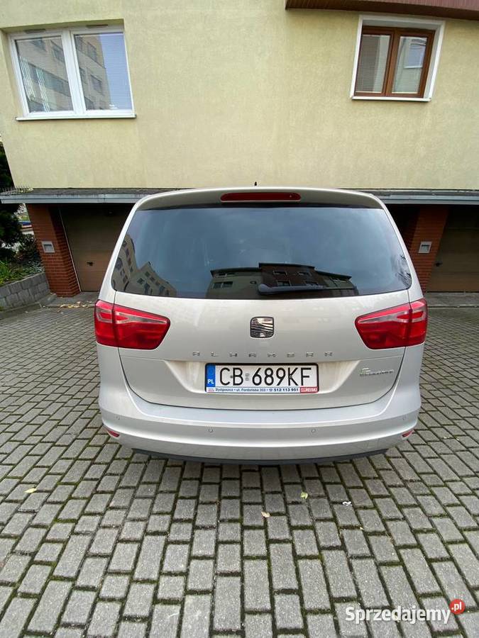 Seat Alhambra 20 TDI 140 2014r bezwypadkowy