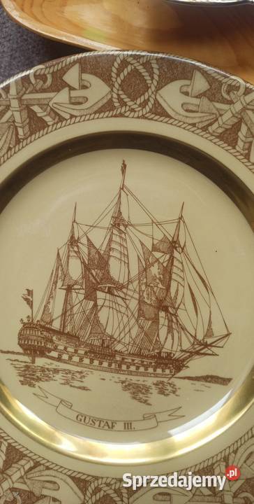 Patera ze statkiem Gustaw III
SVENSK SJFART Gdańsk