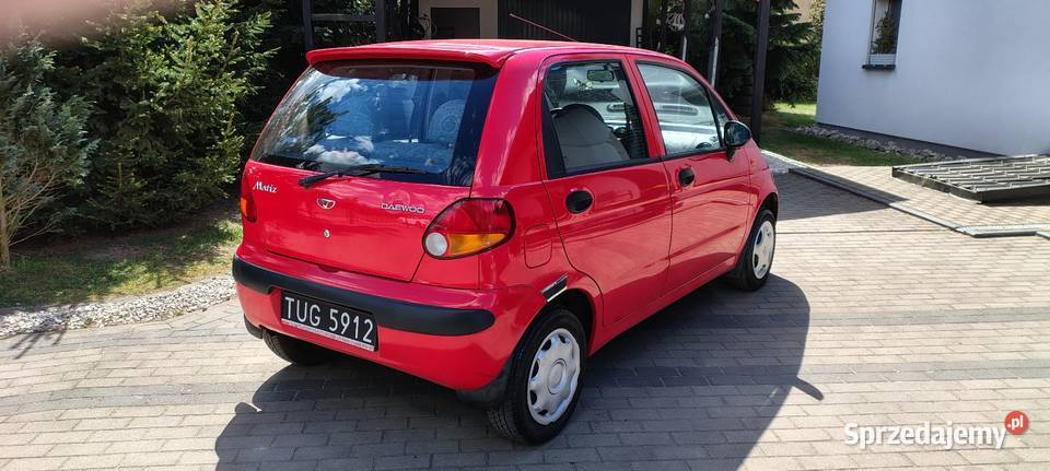 KLASYK Daewoo Matiz czarne tablice jedno Wałdowo Szlacheckie