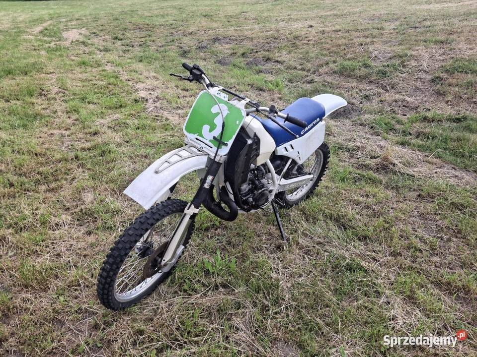 Cagiva WMX 250 1988 remoncie silnika Zamiana CR Występy