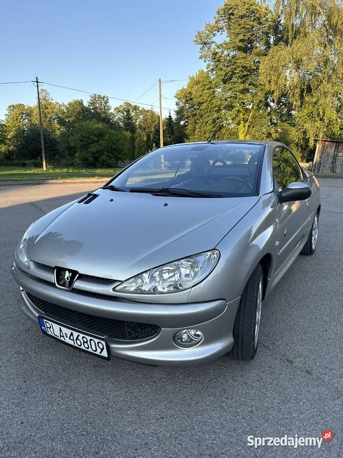 Peugeot 206cc 16 benzyna 2004 cabrio 206 CC sprzedam
