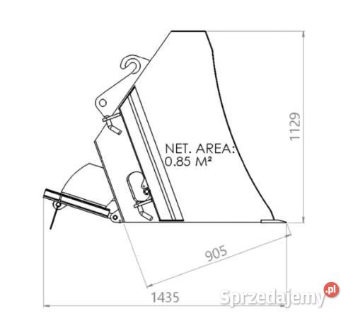 Szufla do załadunku Big Bagów łódzkie