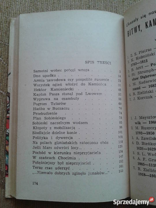 POD CHOCIMIEM 1673 Marek SADZEWICZ