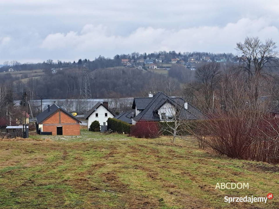 Działka budowlana z widoiem na jezioro 202zł/m2 małopolskie Brzączowice sprzedam