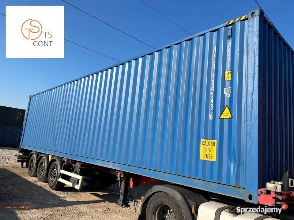 Kontener morski magazynowy budowlany 40 HC