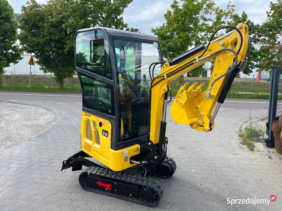 Koparka Mini z kabiną GG1100C Gunter Grossmann Szczecin