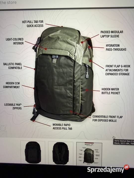 Plecak Vertex Gamut Sport i Wypoczynek Konstancin-Jeziorna