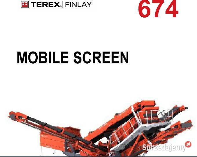 TEREX Finlay 390 674 katalog części zamiennych Poradniki, albumy i reportaże świętokrzyskie Kielce