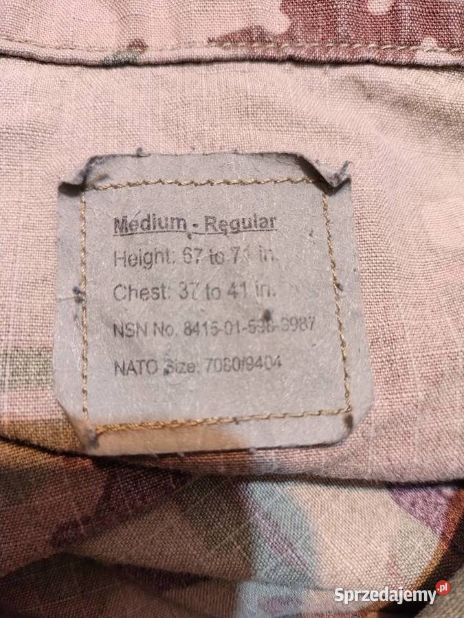 Bluza OCP multicam US ARMY Medium Regular lubelskie Biała Podlaska