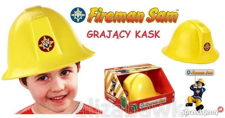 STRAŻAK SAM Interaktywny KASK HEŁM Character małopolskie