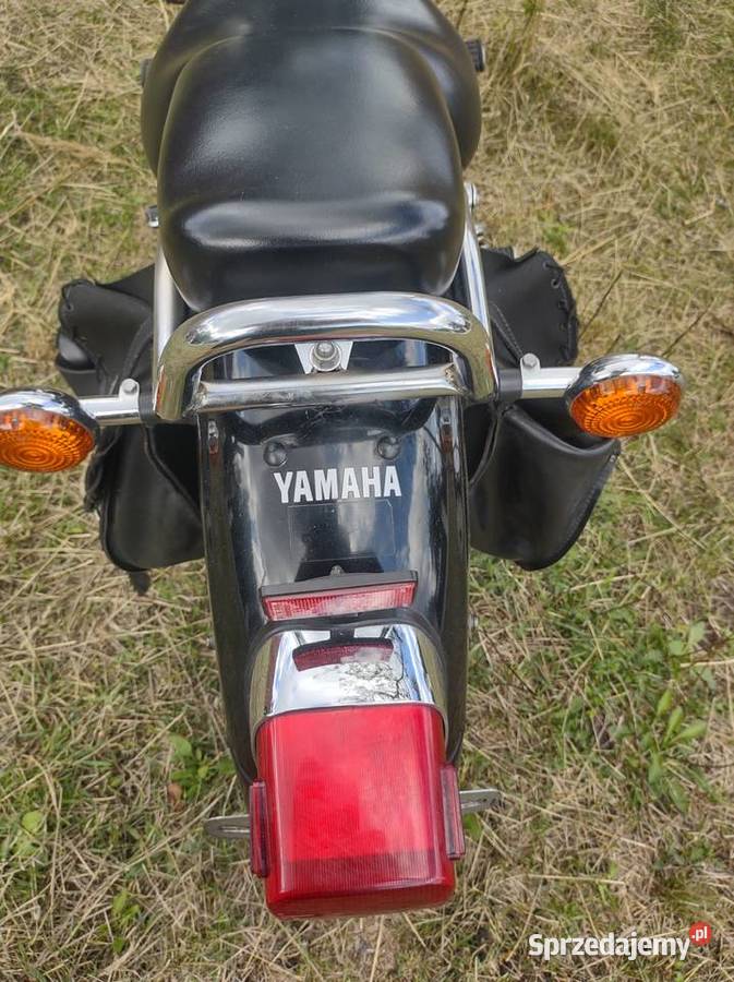 Yamaha virago 1 GR Chopper szyba skorzane sakwy łańcuch Wólka Łękawska sprzedam