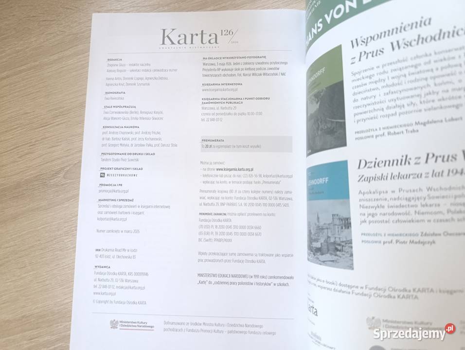 Kwartalnik Karta 1262026 1926