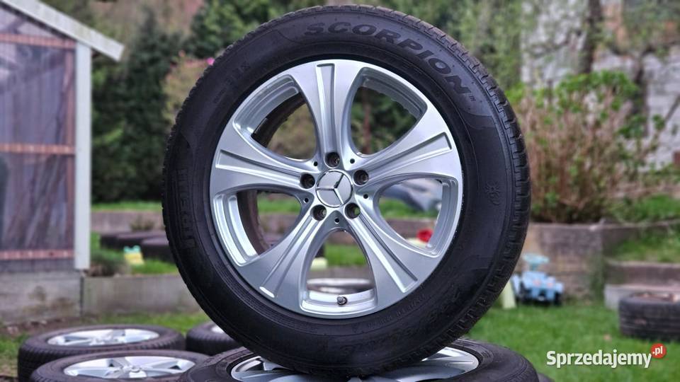 Koła Felgi Opony Zimowe 18 8J Mercedes W253 GLC Samochodowe Gdynia