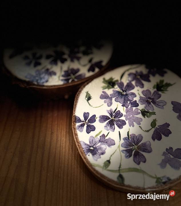 Komplet podkładek pod kubki decoupage Kraków