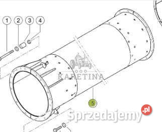 Claas Lexion 8600 8700 8800 Rura Rozładowcza Jastrzębniki