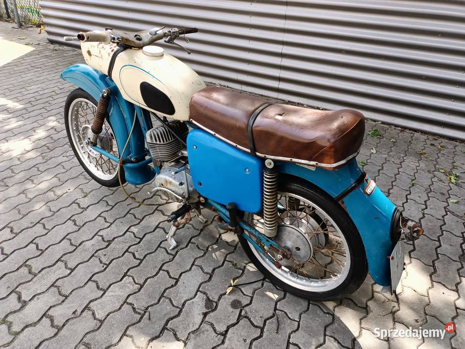 Mz es125 trophy 1969 brak dok do remontu mazowieckie Sulejówek