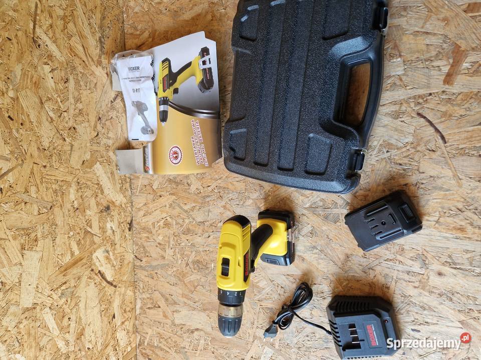 Wkrętarka Wiertarka udarowa Akumulatorowa 2x Wiertarki i wkrętarki Głogowa