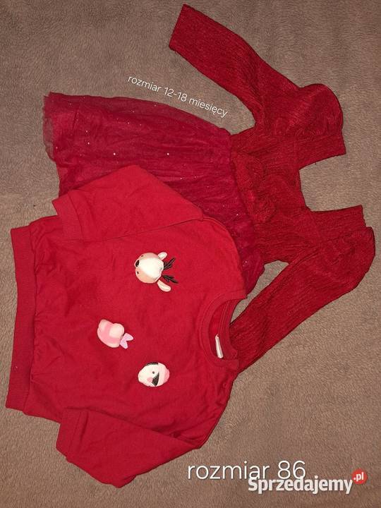 Paka ubranek dziewczynki r 8086 łódzkie Łódź sprzedam