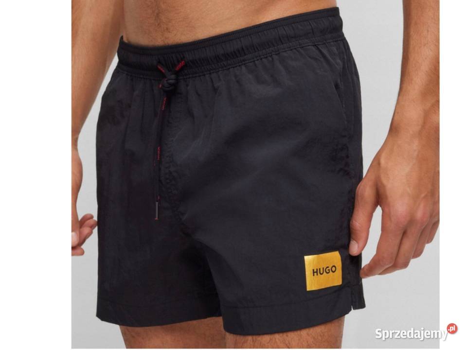 Szorty Kąpielowe Męskie HUGO BOSS M Czarne NOWE Rozmiar M lubuskie Nowa Sól