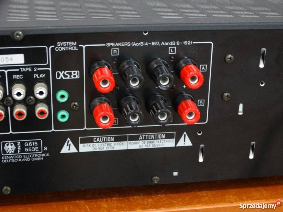 Wzmacniacz Kenwood KA4060R Mosfet mocny WYSYŁKA Wzmacniacze i pokrewne Jasło