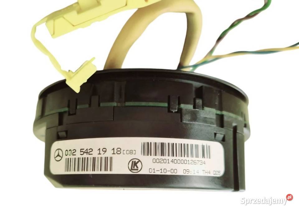 TAŚMA ZWIJAK AIRBAG CZUJNIK KĄTA SKRĘTU MERCEDES Działoszyce