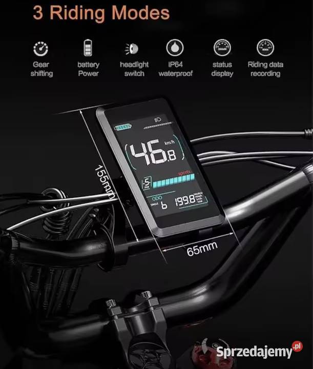 Rower elektryczny potwór 56 h Toruń