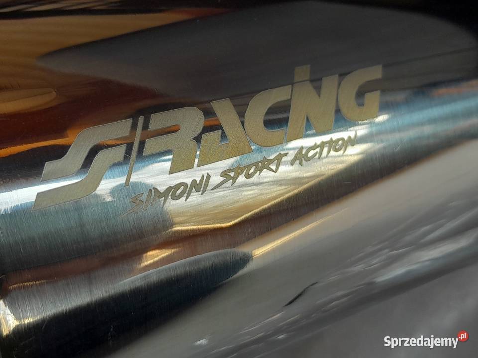 Simoni Racing ESR086B Tłumik Końcowy Srebrny Dąbrowa Górnicza