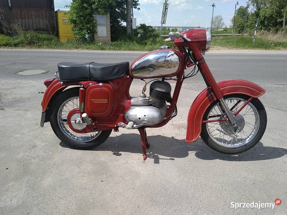Motocykl Jawa cz 175 renowacji zarejestrowany Nowy Sącz