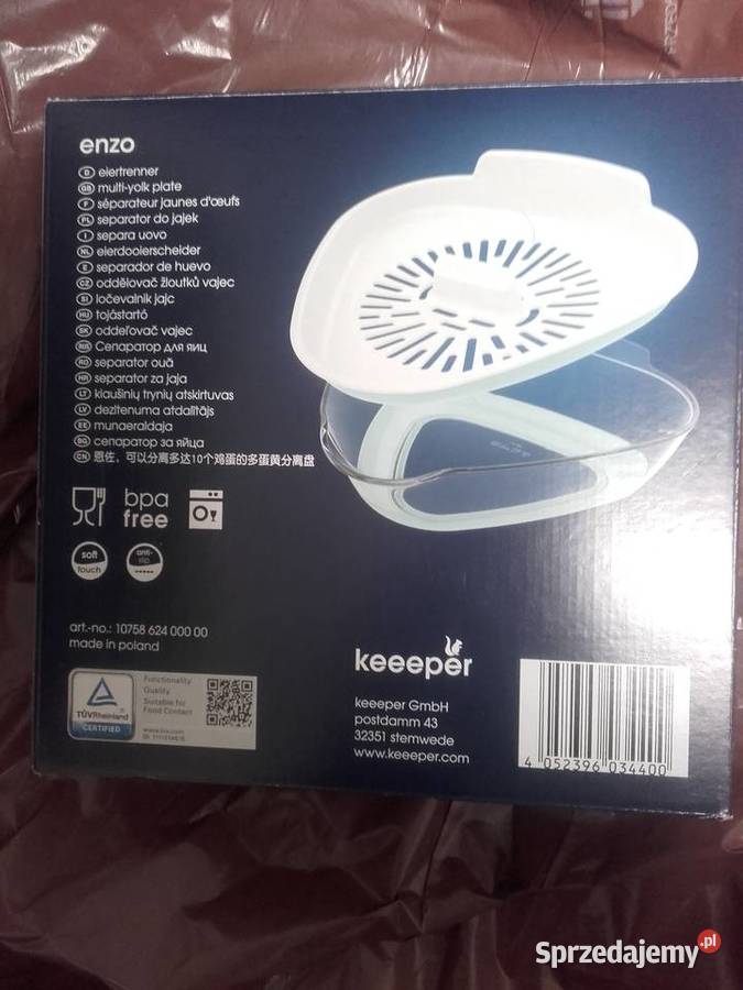 separator do jajek keeeper enzo Będzin