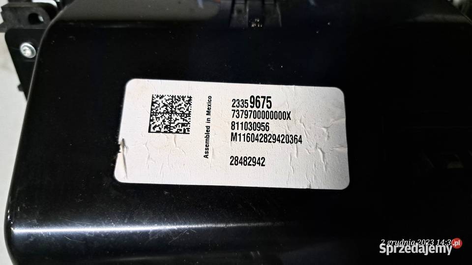 Radio do Chevrolet Corvette C7 2014 do 2019 osobowe Warszawa