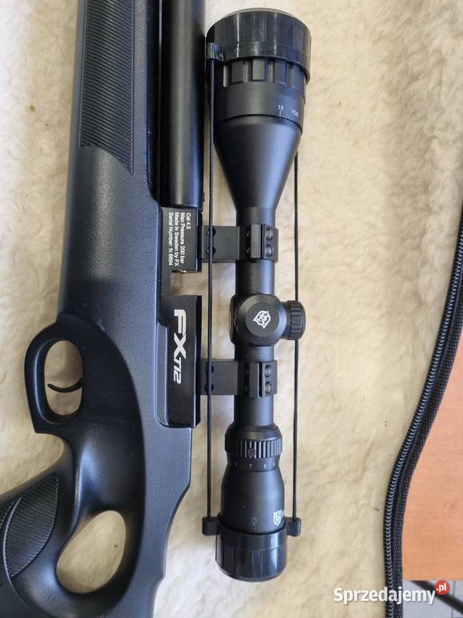 Wiatrówka fx t12 cal 45 poniżej 17 j zestaw Zamość