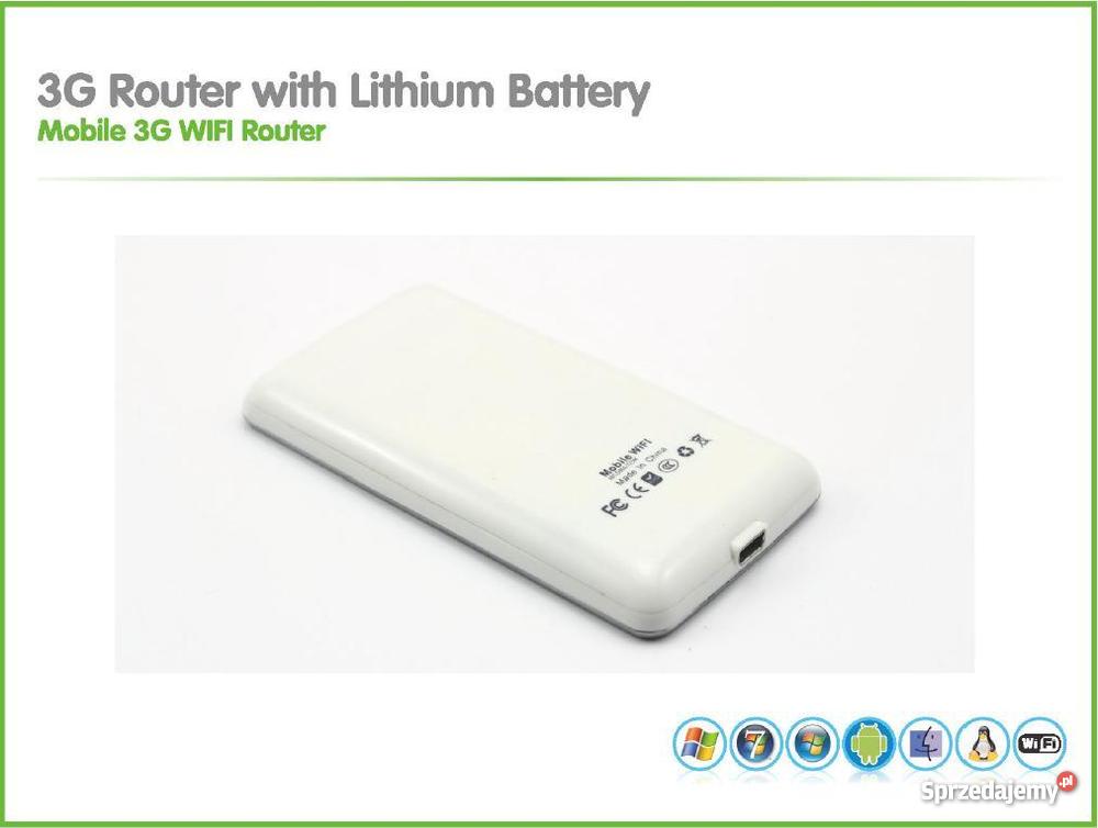 SIM Router 3G4G WIFI HotSpot AERO2 Białystok