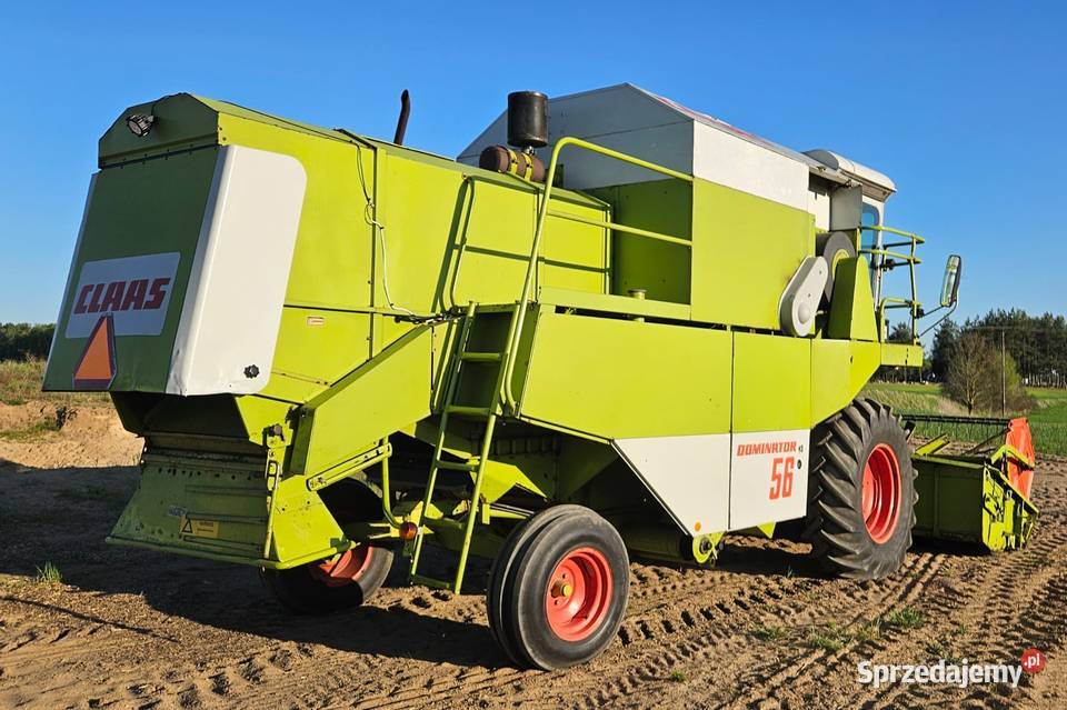 Claas Dominator 56 heder 36 m wózek nieuszkodzony kujawsko-pomorskie Świekatowo