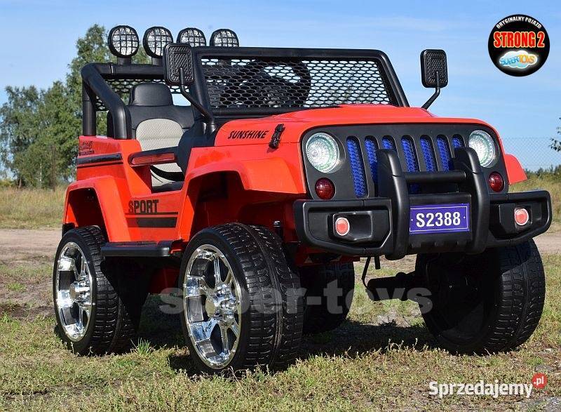 MEGA JEEP SUNSHINE NAPĘD 4X4 WOLNY START S2388c Toruń