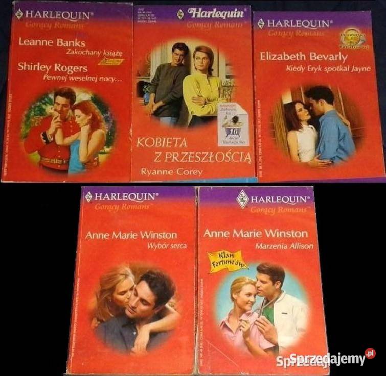 Harlequin Książki romanse 71 częśći Kultura i Rozrywka Chełm