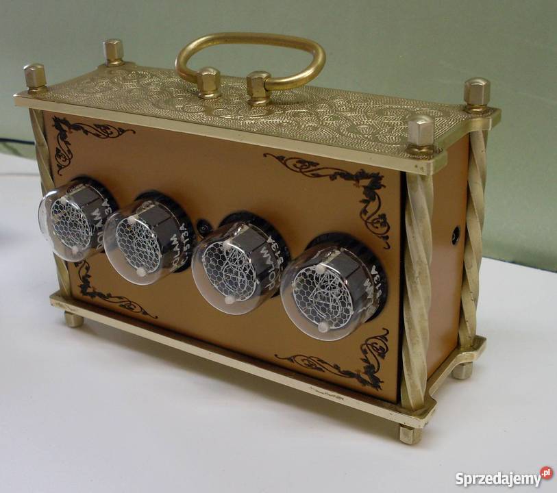 zegar retro na lampach nixie 513 w obudowie Skarżysko-Kamienna sprzedam
