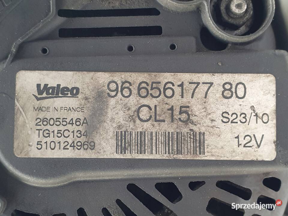 ALTERNATOR Citroen Berlingo Peugeot Partner II lubelskie