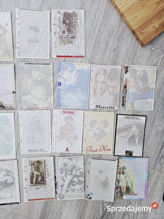 Duże karteczki do segregatora kolekcja Łomianki Dolne