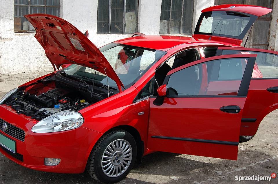 Fiat Grande Punto Salon Polska 63000 5 drzwi elektryczne szyby Reszel