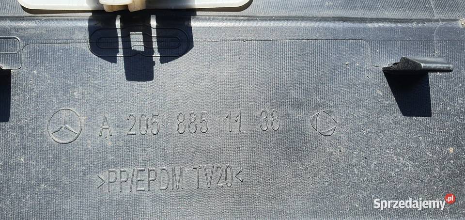 Dyfuzor Mercedes C W205 A2058851138 idealny stan śląskie